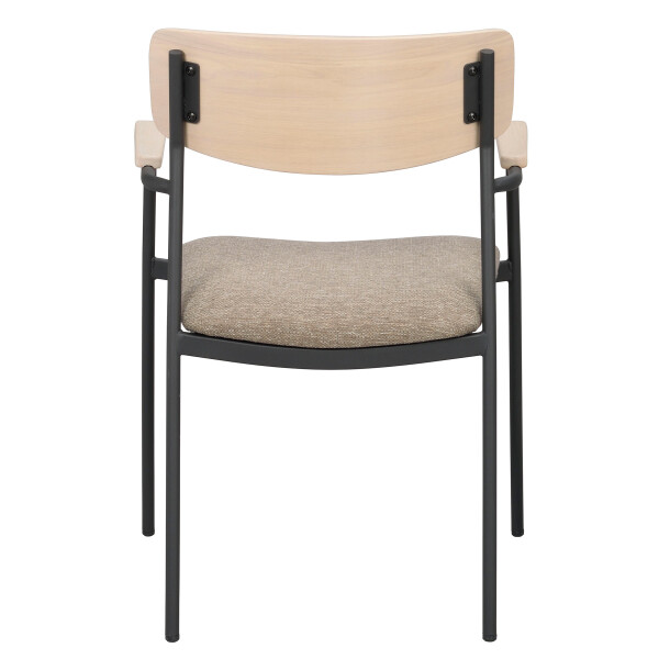 Rowico Maymont armchair whitepigm. oak back kuva