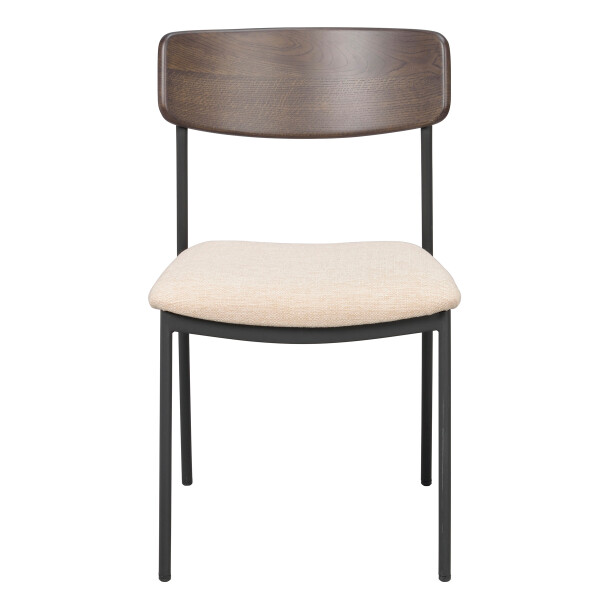 Rowico Maymont chair brown oak front kuva