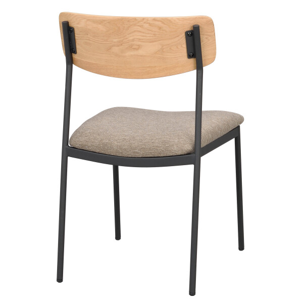 Rowico Maymont chair oak angle image