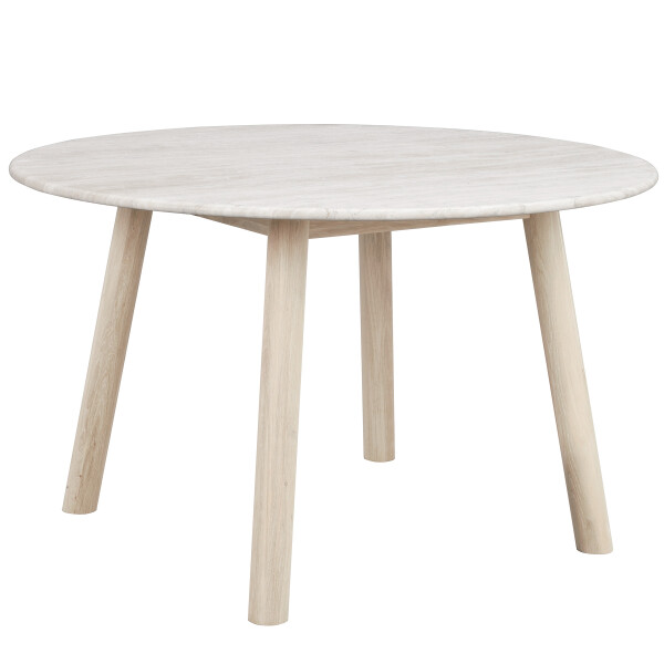 Rowico Taransay table beige travertine whitepigm kuva