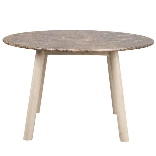 Rowico Taransay table brown marble whitepigment kuva