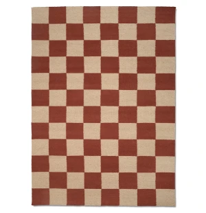 Classic Collection SQUARE ullmatta, terracotta/natural image