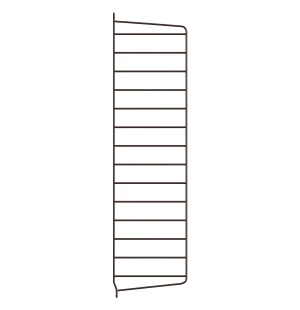 String SYSTEM sivupaneeli seinä 75x20 tummanruskea 1 kpl kuva