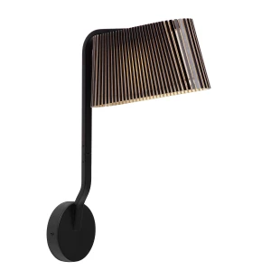Secto Design OWALO 7030 seinävalaisin, musta kuva