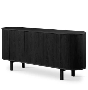 Skovby 543 skänk, svart ek image