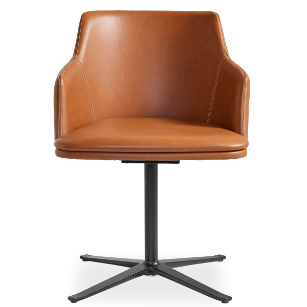 Skovby 55 cognac front kuva