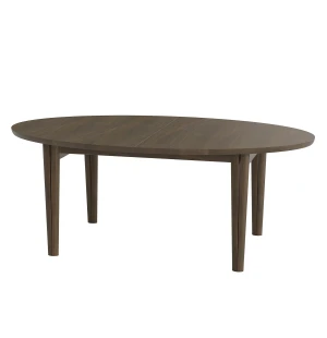 Skovby 78 jatkettava ovaali ruokapöytä 190-390x109 cm, lakattu pähkinä kuva