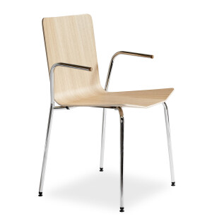 Skovby 802 stol, vitoljad ek image