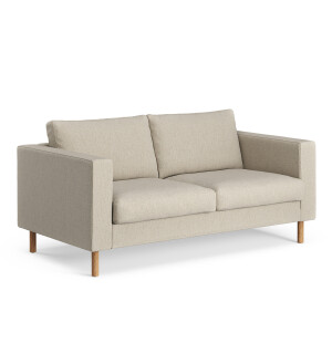Swedese SOLID 2-sits soffa, Grain 202 Sand/oljad ek image