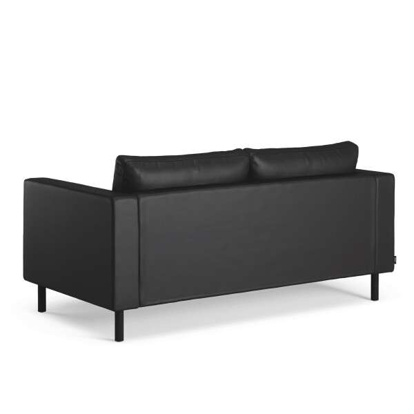 Solid 2 seater sofa SWEDESE Elmo Baltique 99011 Svart 3 kuva