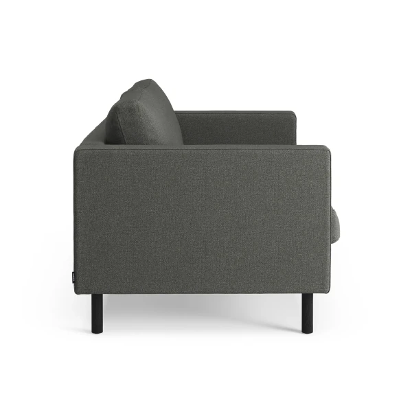 Solid 2 seater sofa SWEDESE Grain 204 Granite 2 kuva