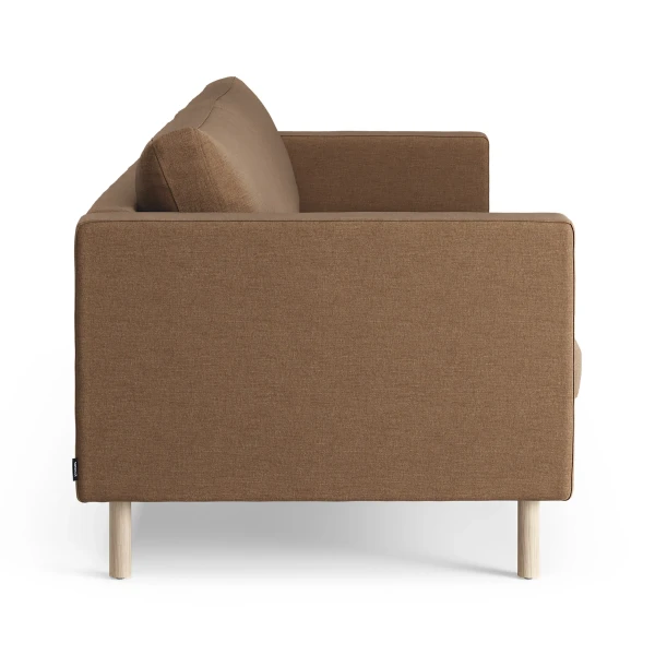 Solid Tyg Romo Linara 141 Chestnut vitpigm side image