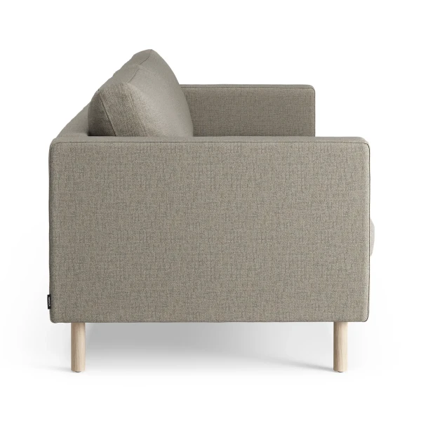 Solid Tyg SWEDESE Grain 203 Fog vitpigm side kuva