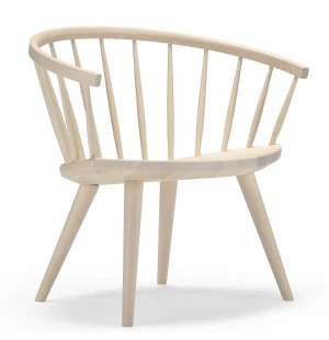 Stolab ARKA loungetuoli koivu, vaalea-mattalakattu kuva