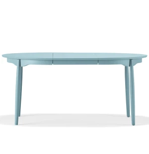 Stolab CARL jatkettava ruokapöytä koivu Ø115x165-315 cm, lichen blue-green 55 kuva