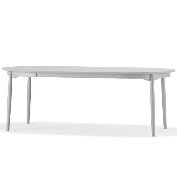 Stolab Carl table birch 115+2 extension Light grey 51 0102 kuva