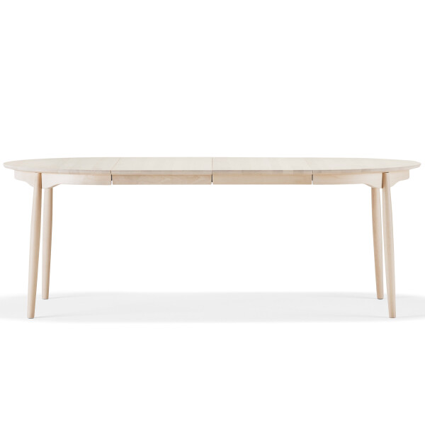 Stolab Carl table birch 115+2 extension bright matt lacquer 0101 kuva