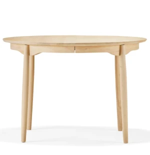 Stolab CARL jatkettava ruokapöytä koivu Ø115x165-315 cm, öljytty kuva
