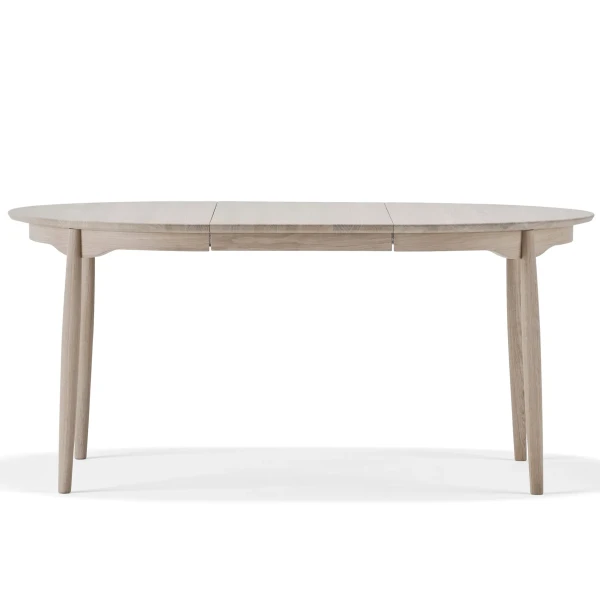 Stolab Carl table oak 115+1 extension white oil 0101 kuva
