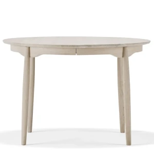 Stolab CARL jatkettava ruokapöytä tammi Ø115x165-315 cm, vaalea-mattalakattu kuva