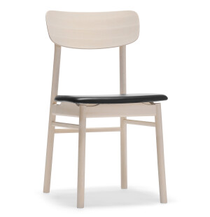 Stolab PRIMA VISTA stol björk, ljus mattlack/svart image