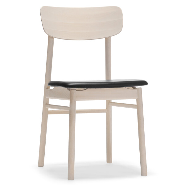 Stolab Prima Vista chair birch bright matt lacquer Elmo Elmotique VII 99001 black 0101 kuva