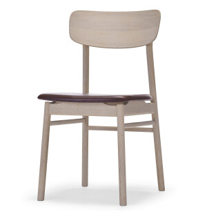 Stolab PRIMA VISTA tuoli tammi, valkoöljytty/tummanruskea kuva