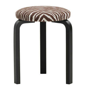Artek JAKKARA 60, musta/Zebra ruskea kuva