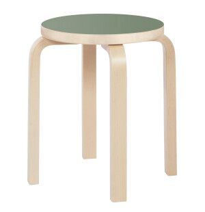 Artek JAKKARA E60, koivu/olive linoleum kuva