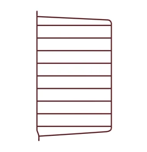 String SYSTEM sivupaneeli seinä 50x30 1 kpl, tummanpunainen kuva