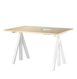 String WORKS skrivbord 120 cm, ask image