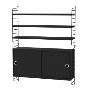 String LIVING ROOM yhdistelmä I, musta kuva