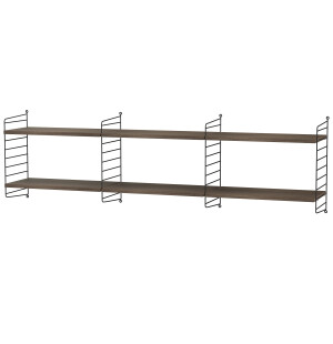 String LIVING ROOM kombination O, valnöt/svart image