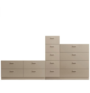 String RELIEF kombination L+H+B, beige image