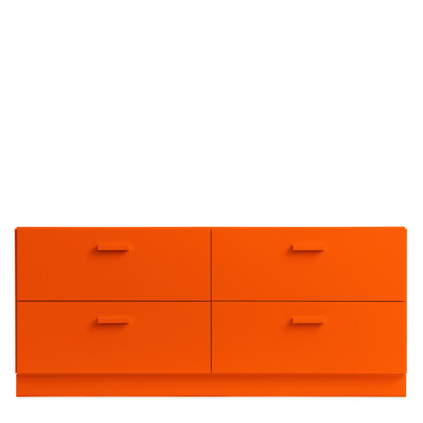 String Relief Plinth 123 Orange kuva