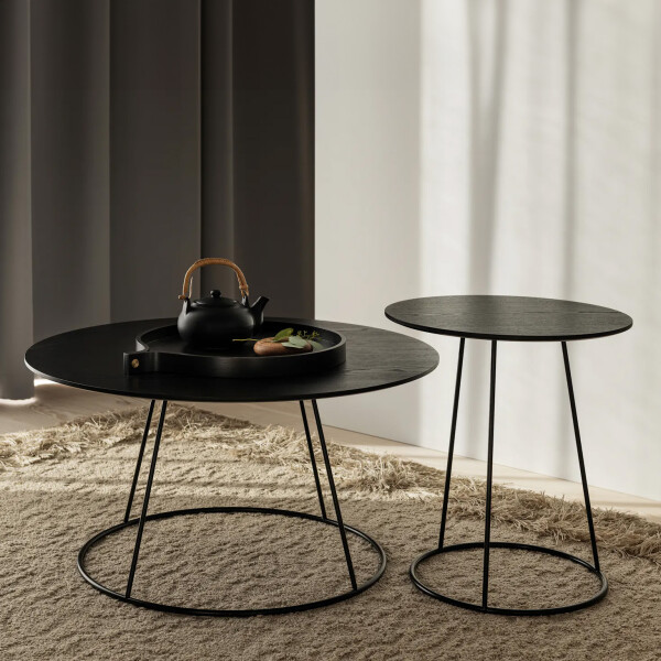 Swedese Breeze black table interior kuva