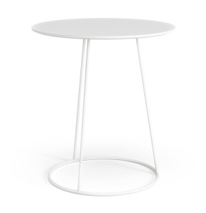 Swedese BREEZE sivupöytä Ø46 cm, valkoinen kuva