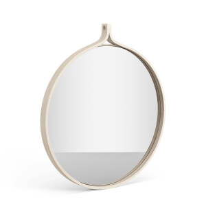 Swedese COMMA peili Ø52 cm, valkoinen saarni kuva