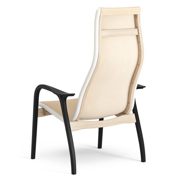 Swedese Lamino Duality easy chair natural back image