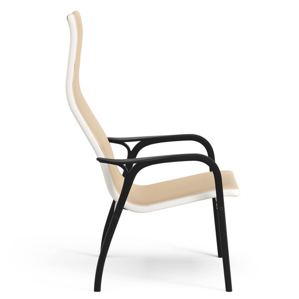 Swedese Lamino Duality easy chair natural side image