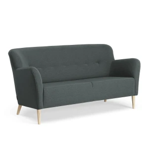 Swedese NOVA sohva 2-istuttava, Romo Linara 310 Gunmetal/saarni kuva