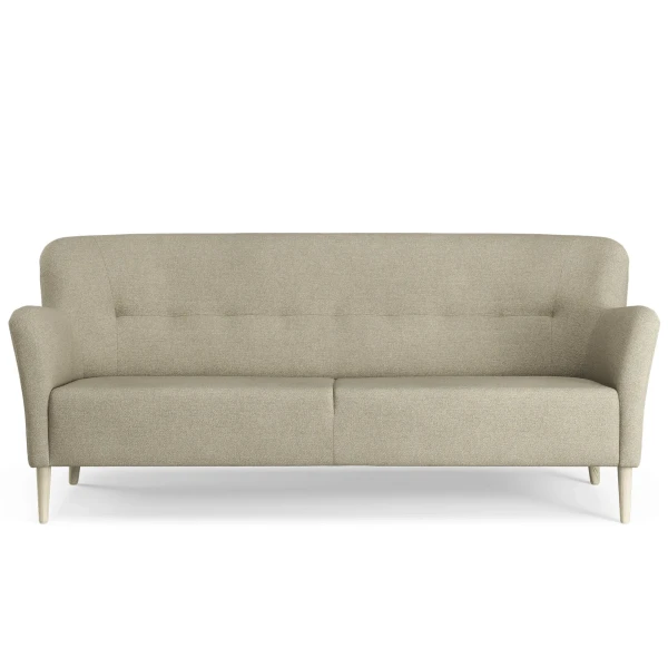 Swedese Nova 3seat Sahco Ecriture 0240 Sand front image