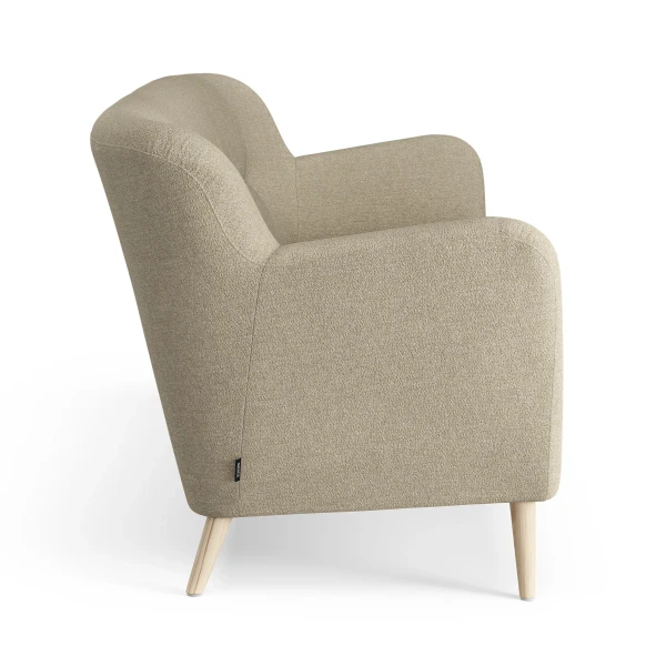 Swedese Nova 3seat Sahco Ecriture 0240 Sand side image
