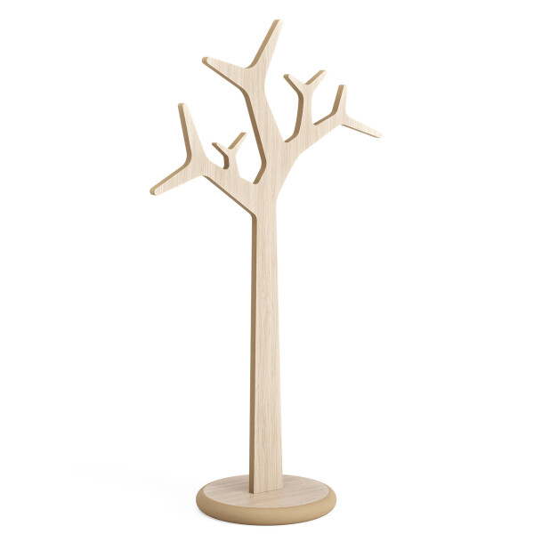 Swedese Tree floor 134 cm white oak back kuva