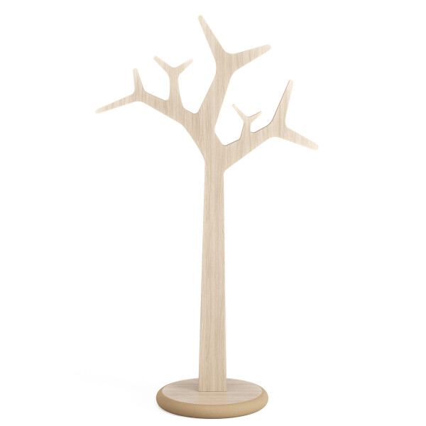 Swedese Tree floor 134 cm white oak front kuva