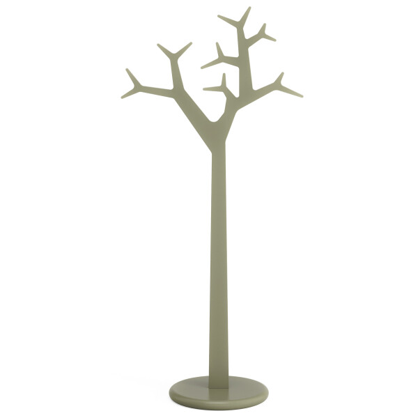 Swedese Tree floor 194 cm moss green front kuva