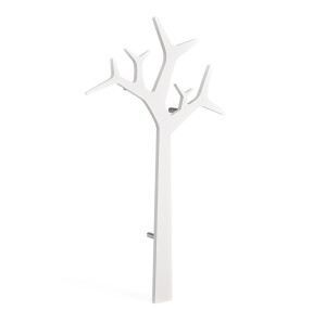 Swedese TREE väggmonterad rockhängare 134 cm, vit image