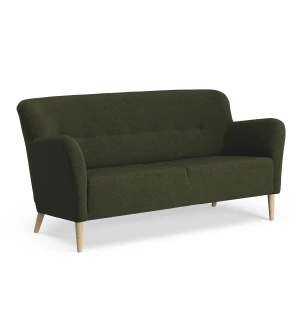 Swedese NOVA sohva 2-istuttava, Svensson Rami 6054 Tummanvihreä/lakattu tammi kuva