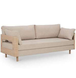 Tapio Anttila Collection ON2 WOOD bäddsoffa, Hopper beige image
