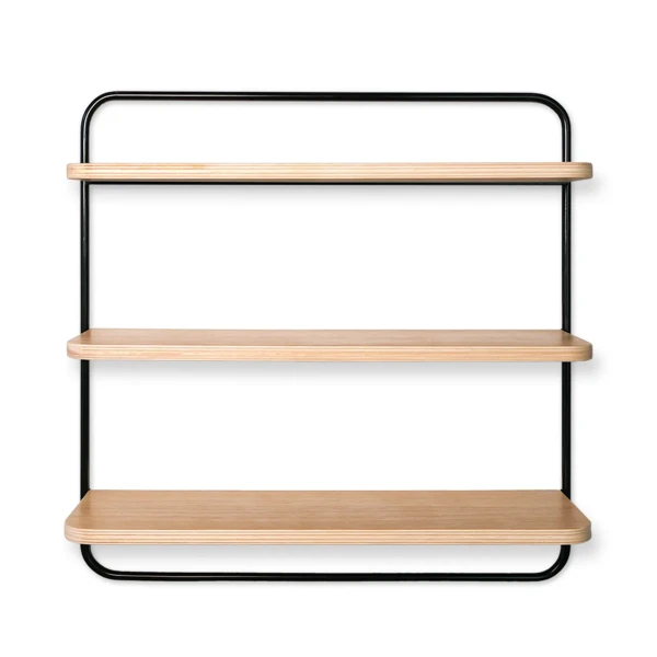 TAC Sopiva seinahylly musta 1 kuva